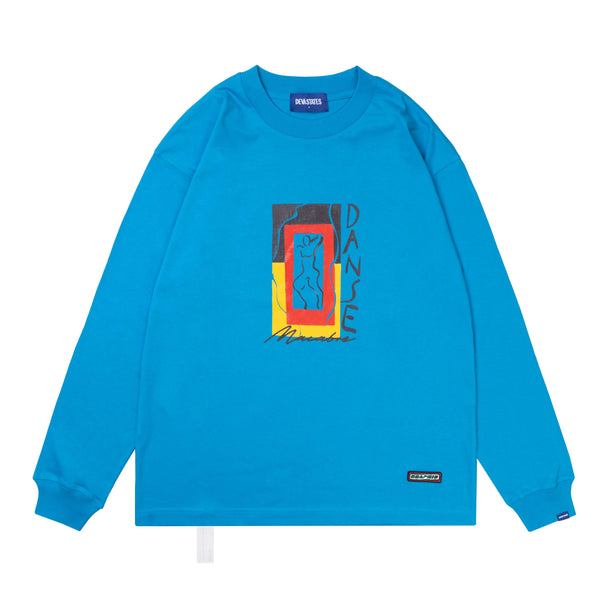 Danse Blue - Longsleeve T-Shirt