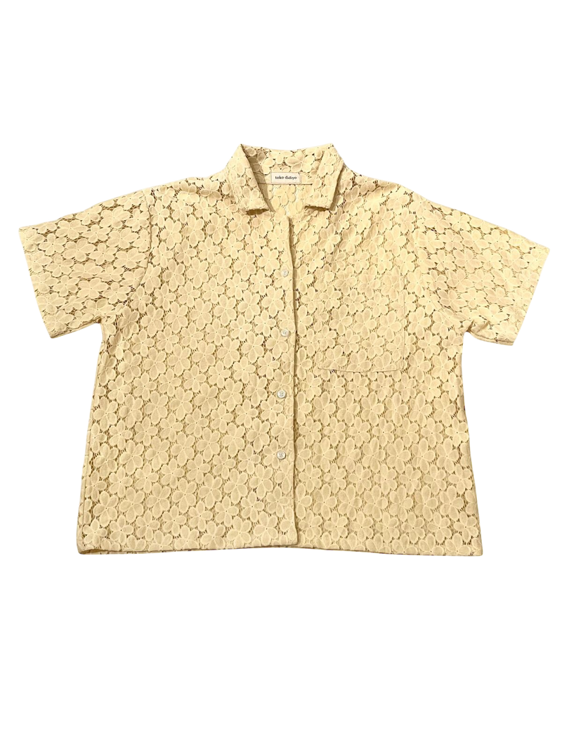 Sun Boy Lace Shirt Yellow