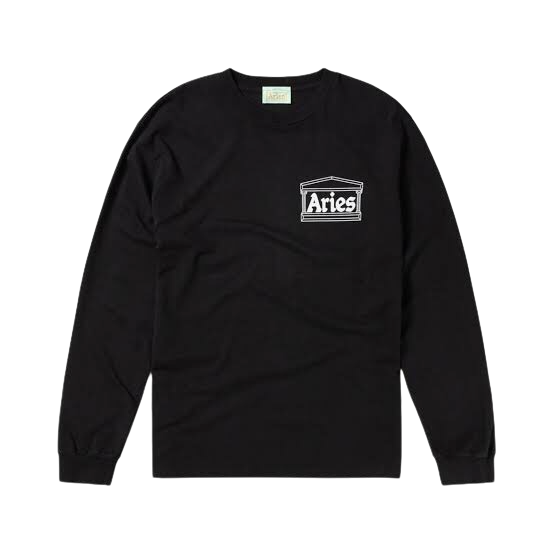 Temple LS Tee Black