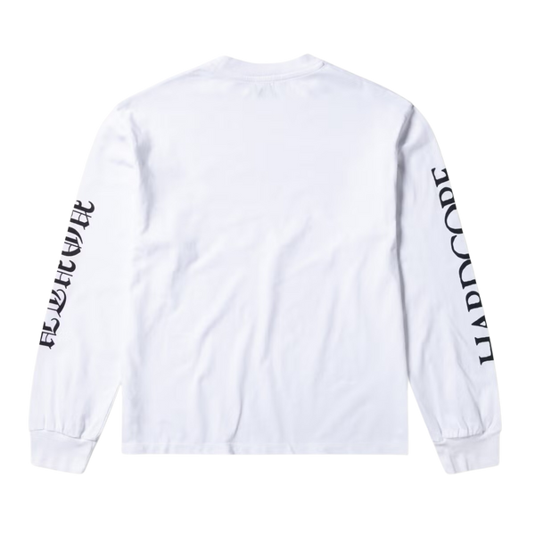 Wolf LS Tee White