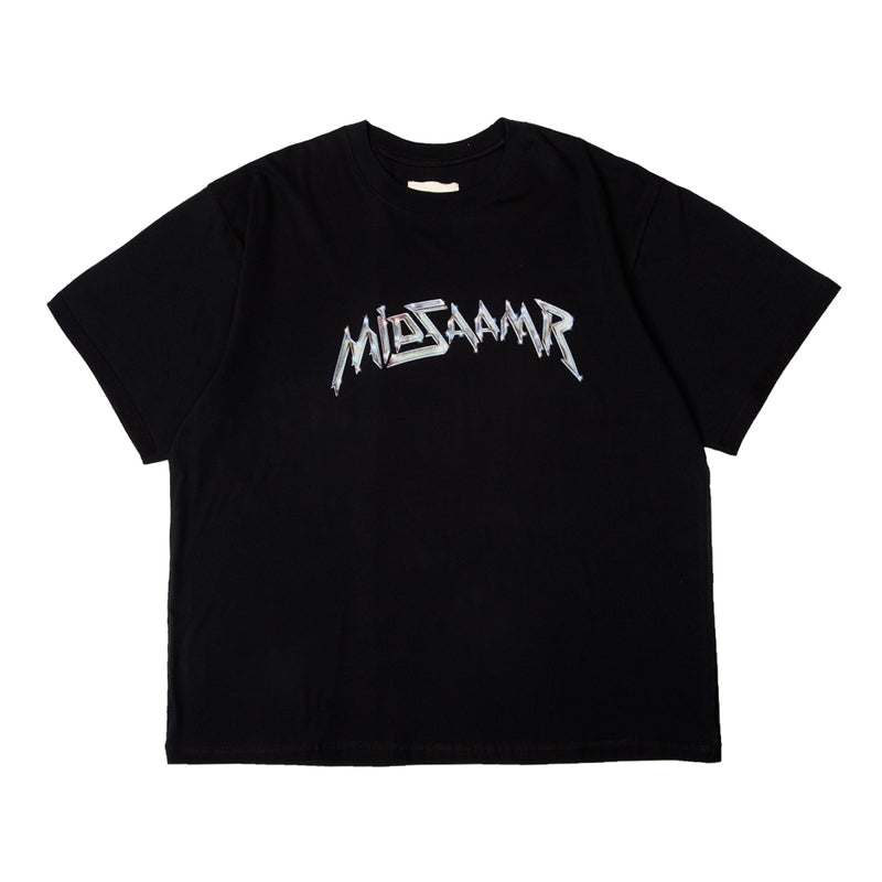 Mid SAAMR Oversized Black Tee