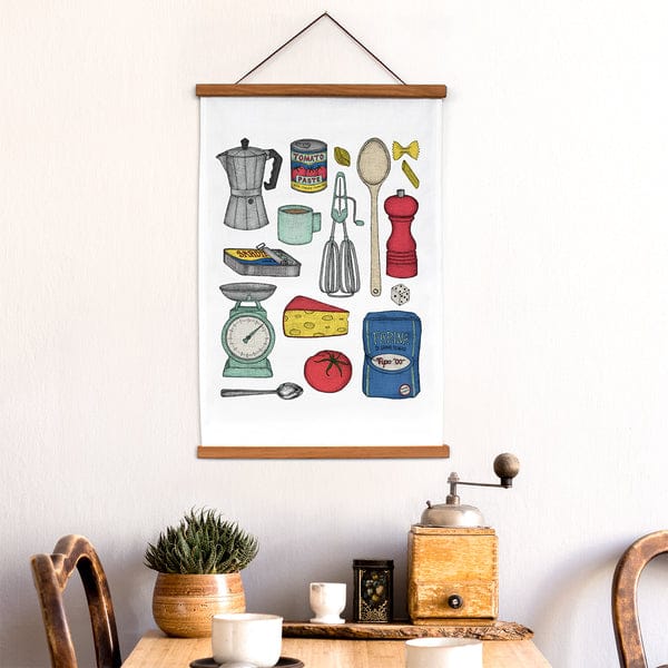 Italian Kitchen - Art Tea Towel