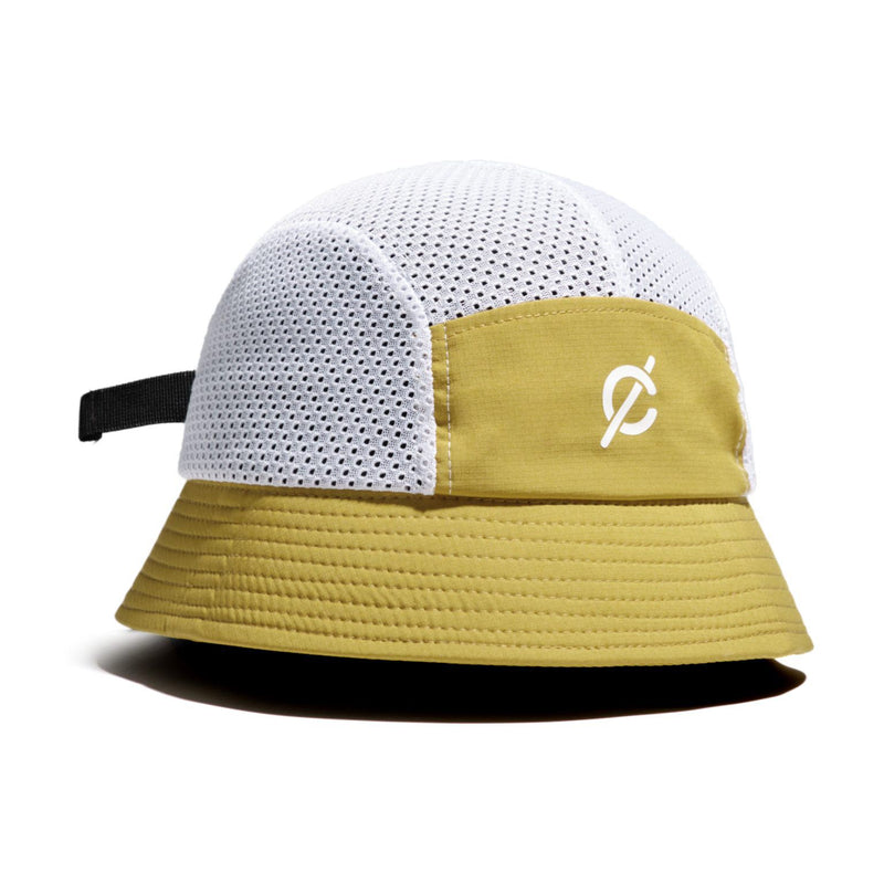 Grace Yellow Mesh Bucket Hat