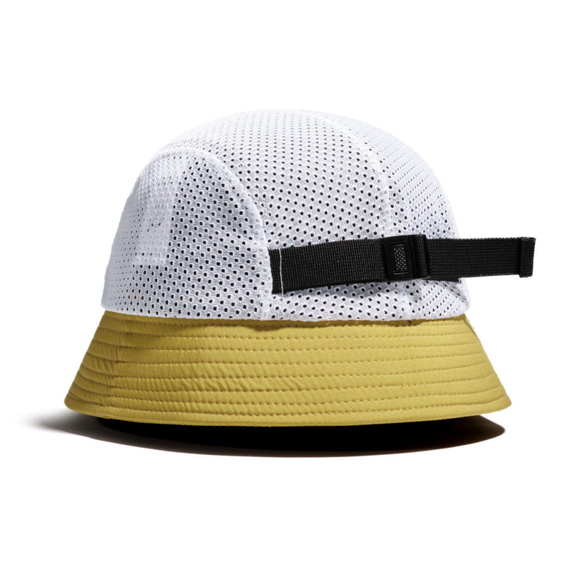 Grace Yellow Mesh Bucket Hat