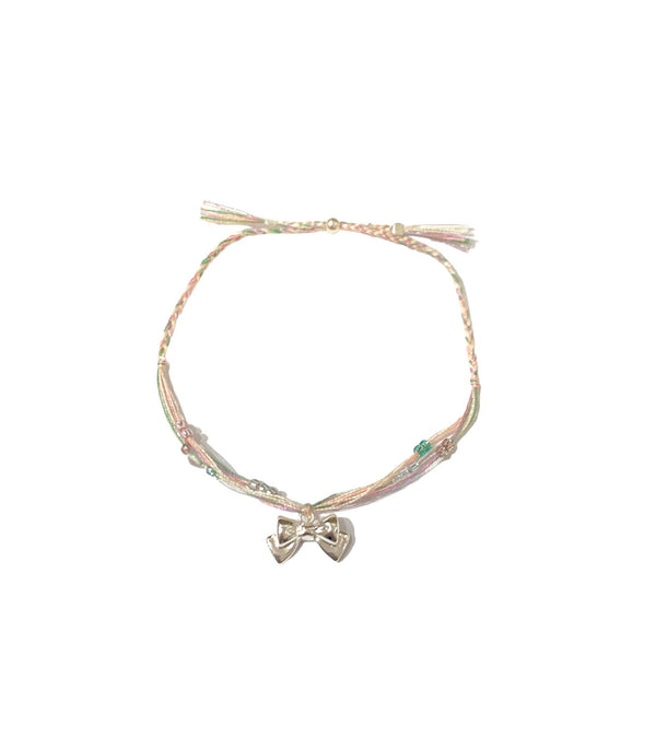 Pink Bow Bracelet