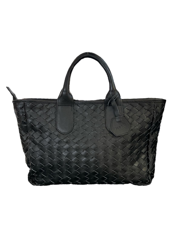 Woven Basic Shopper Black