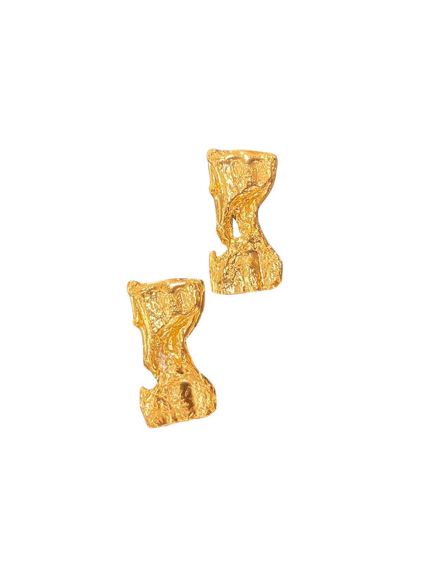 Sarwa 02 Earrings Gold