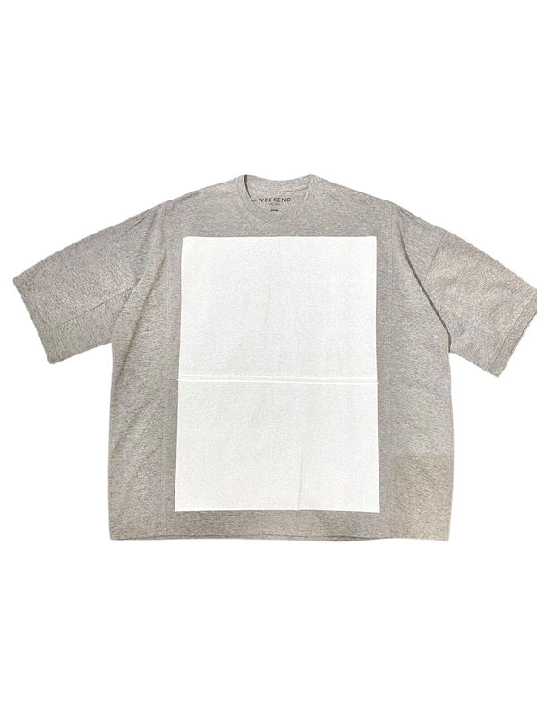 Weekend Tshirt - Heather Grey Square