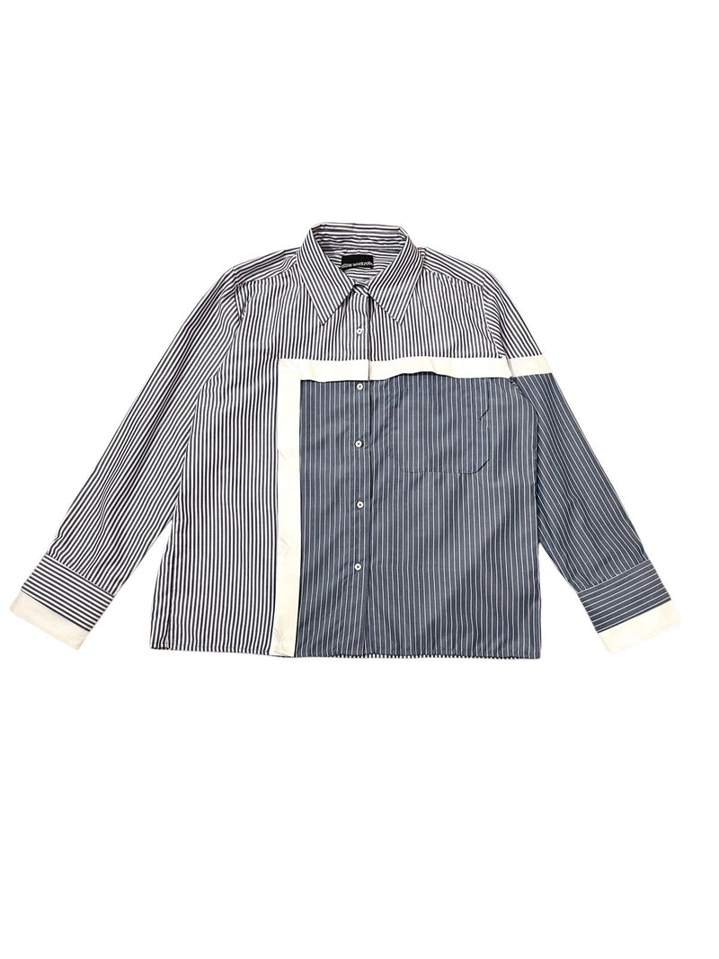 Tadashi Shirt Stripe Blue