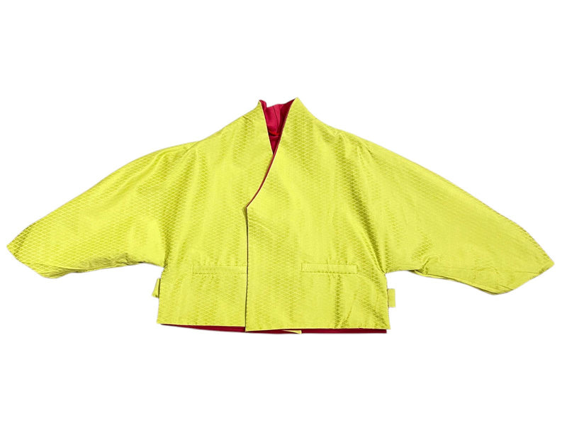 Chani 2-Sided Jacket Fuschia Yellow