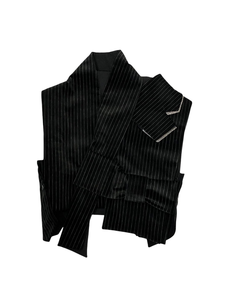 Hideyoshi Vest Black Mix