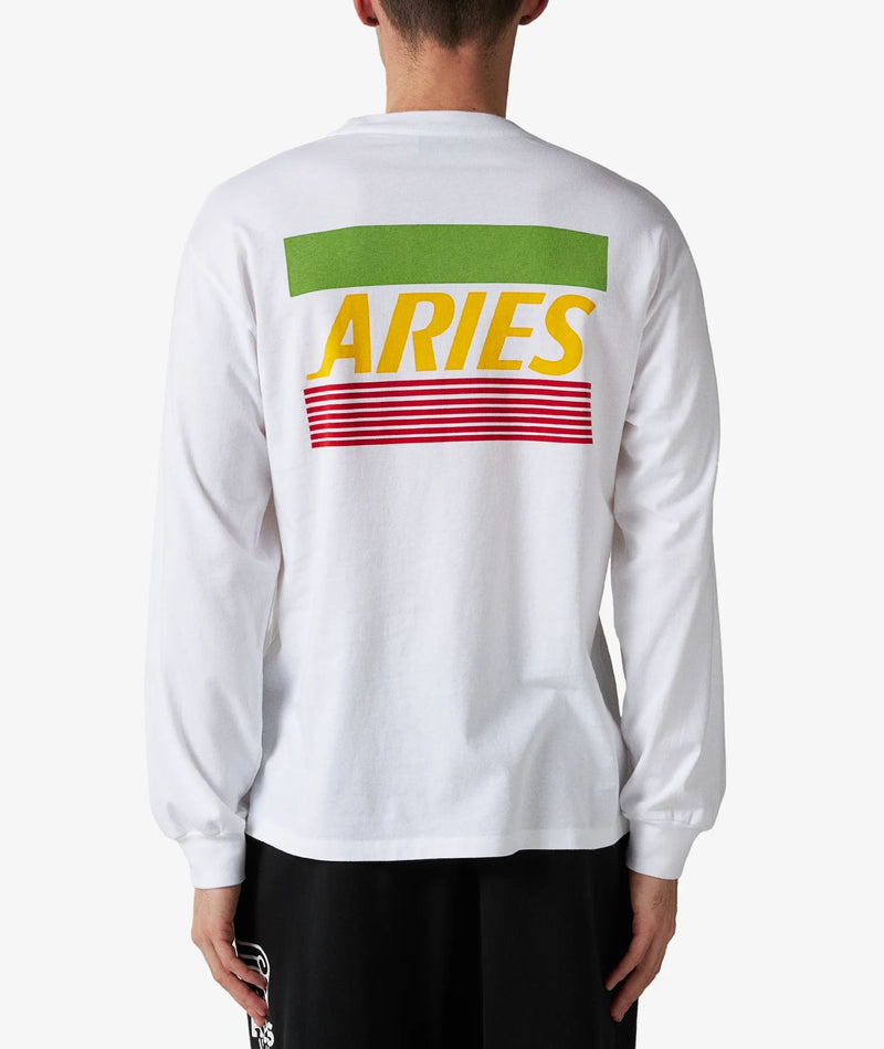 Credit Card LS Tee White